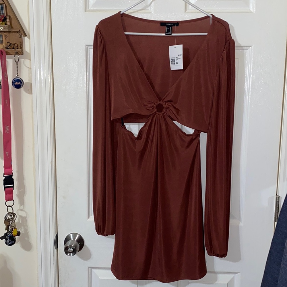 Forever 21 O-Ring cutout dress